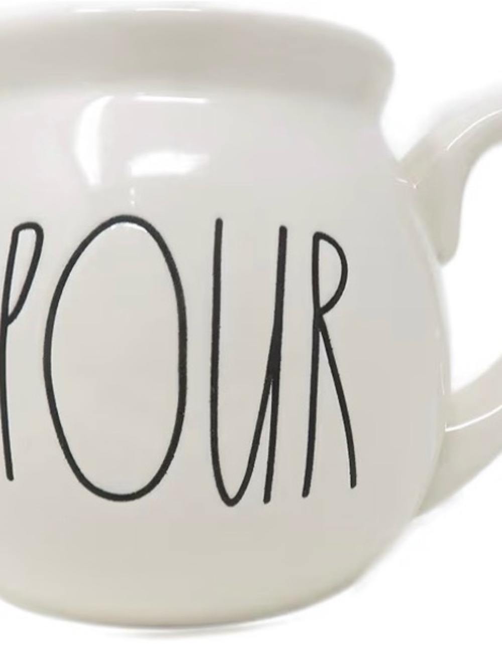 Rae Dunn POUR  creamer 
* Rae Dunn by Magenta POUR Creamer